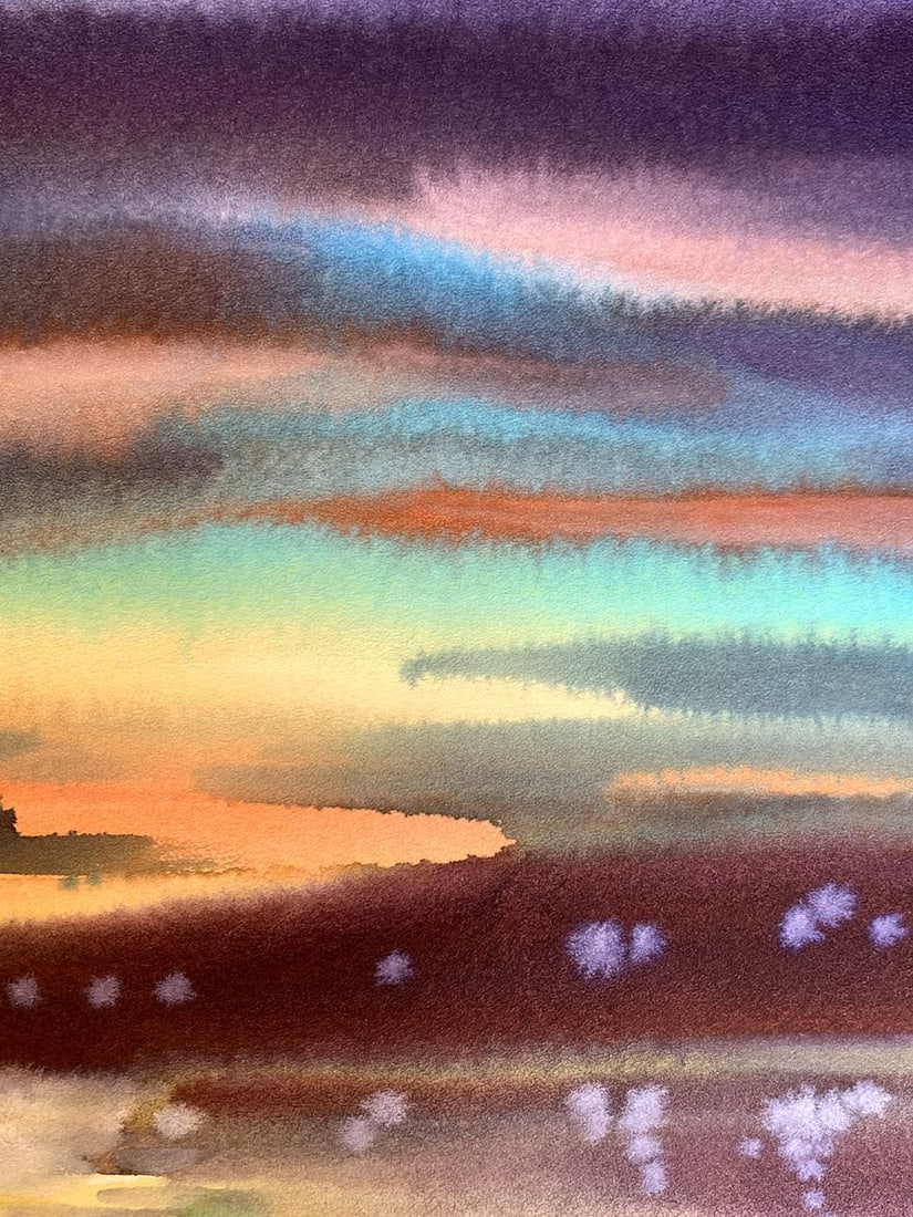 Watercolor painting With a touch of magic Svetlana Gramm - 7