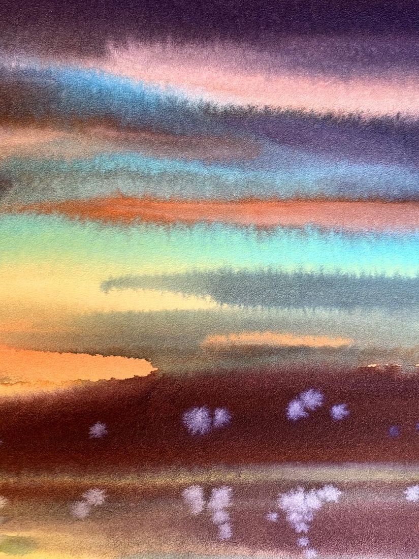 Watercolor painting With a touch of magic Svetlana Gramm - 8