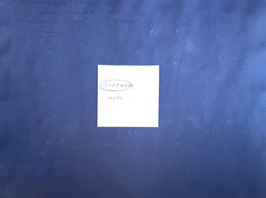 Watercolor painting On the spit Svetlana Gramm - 12