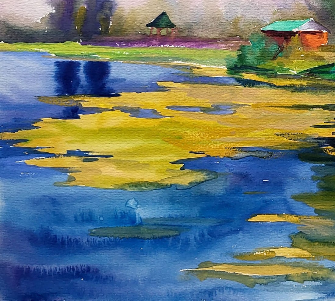 Watercolor painting It took a long time Serdyuk Boris Petrovich - 4