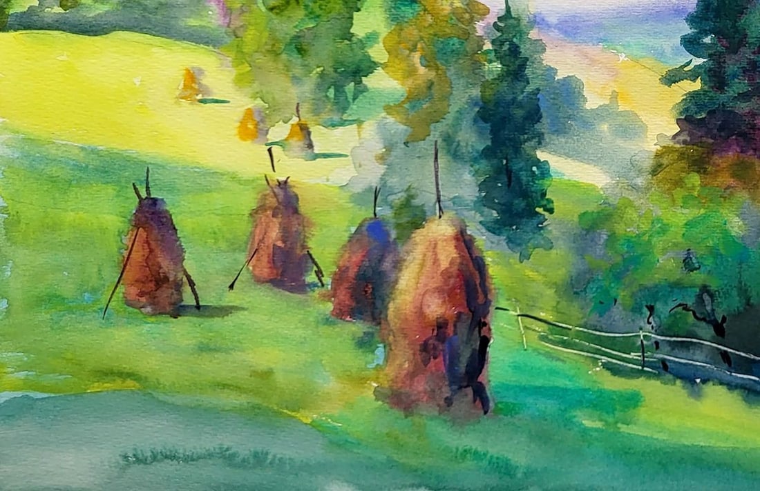 Watercolor painting Coins Serdyuk Boris Petrovich - 4