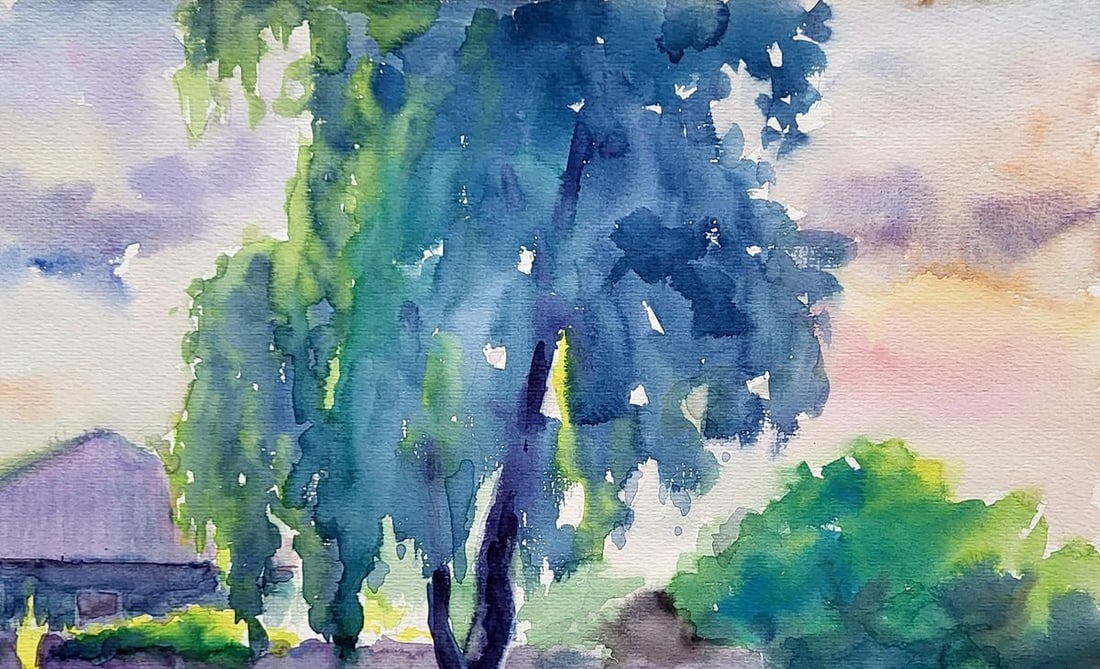 Watercolor painting Morning Serdyuk Boris Petrovich - 3