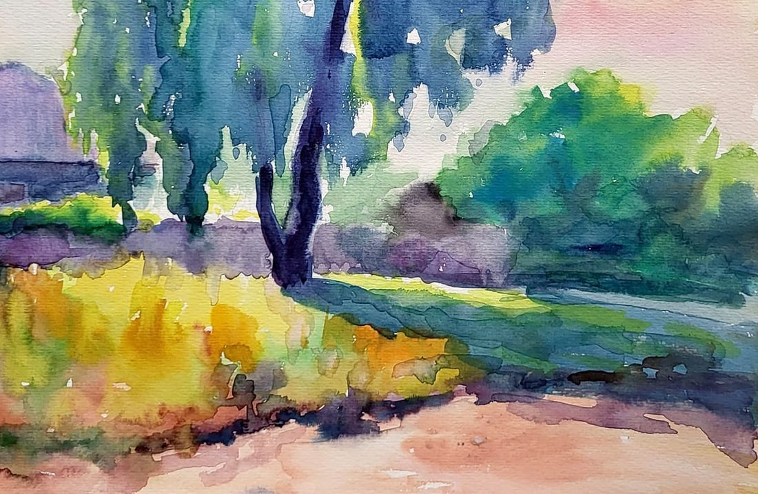 Watercolor painting Morning Serdyuk Boris Petrovich - 5