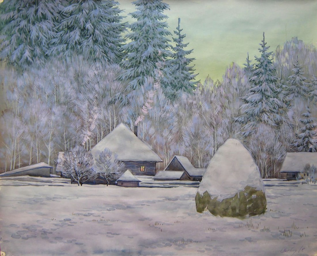 Watercolor painting Fast Kalebets Valery (1 of 5)