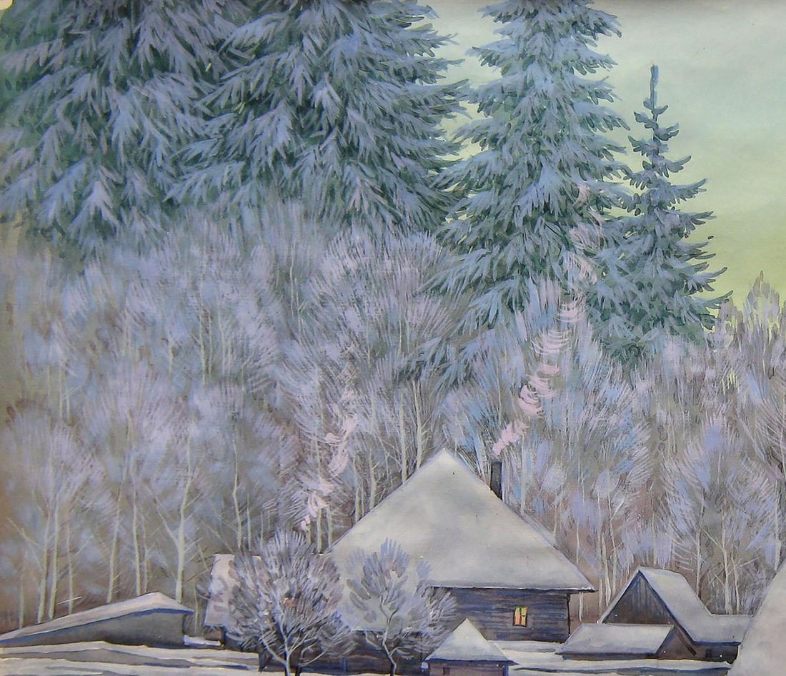 Watercolor painting Fast Kalebets Valery - 2