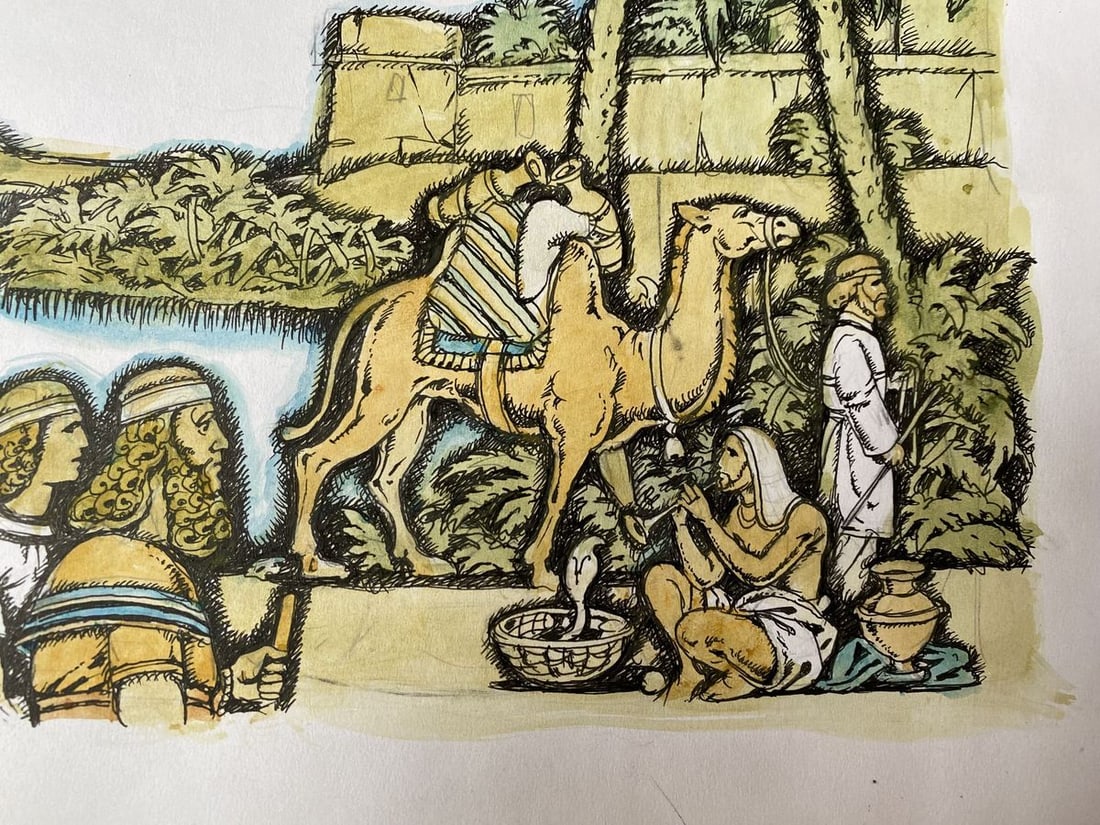 Watercolor,mascara, painting Fairing Russia Litvinov Oleg Arkad'yevich - 2