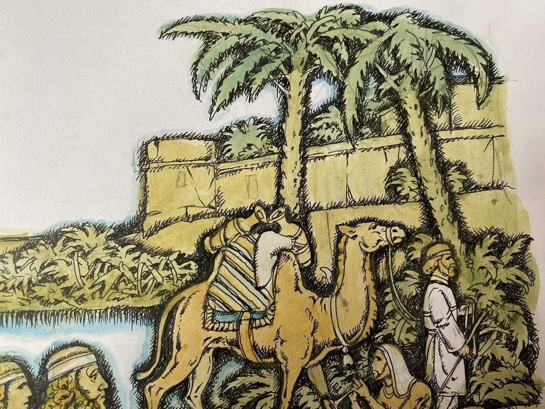 Watercolor,mascara, painting Fairing Russia Litvinov Oleg Arkad'yevich - 3