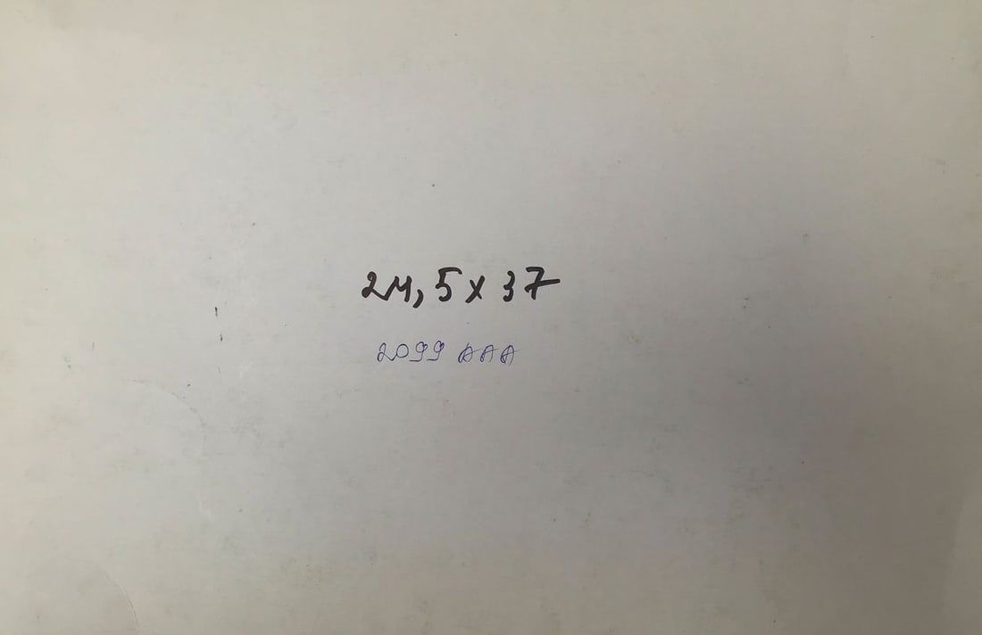 Watercolor painting The coming of winter Unknown artist - 12