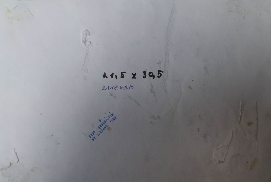 Watercolor painting Flower field Unknown artist - 11