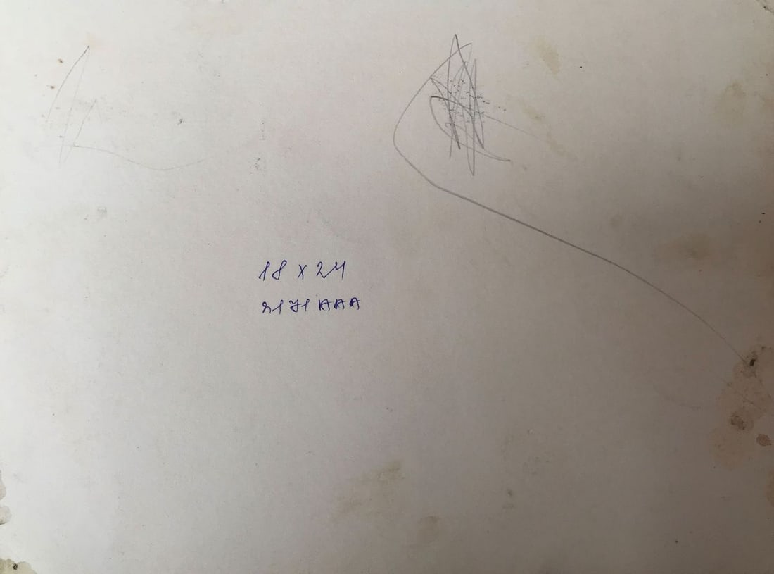 Watercolor painting House on the coast Unknown artist - 11