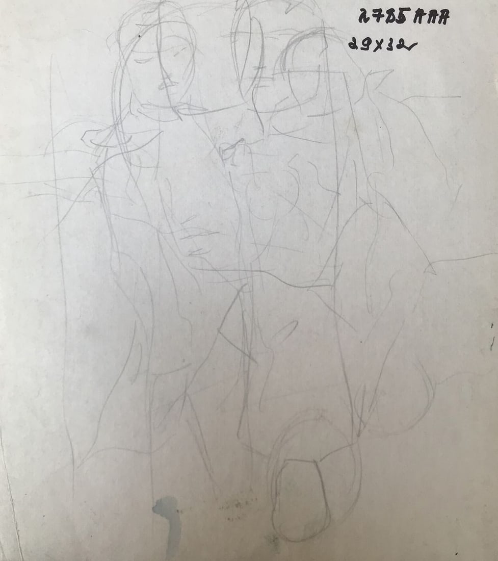 Watercolor painting River in the forest Litvinov Oleg Arkad'yevich - 12