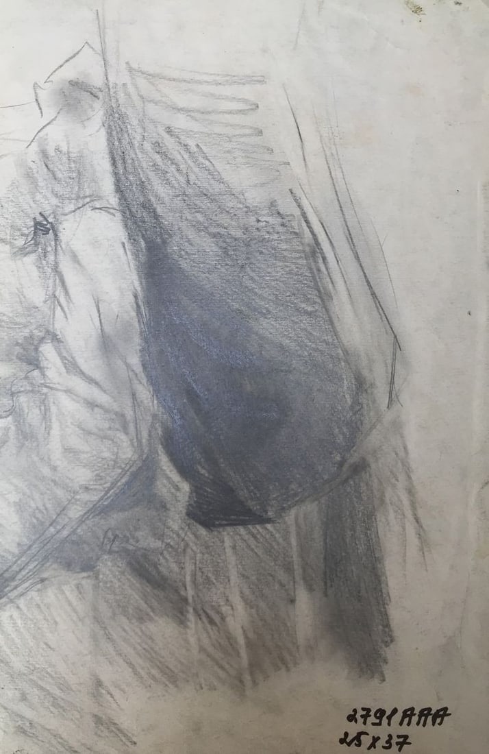 Watercolor painting Path to the forest Litvinov Oleg Arkad'yevich - 12