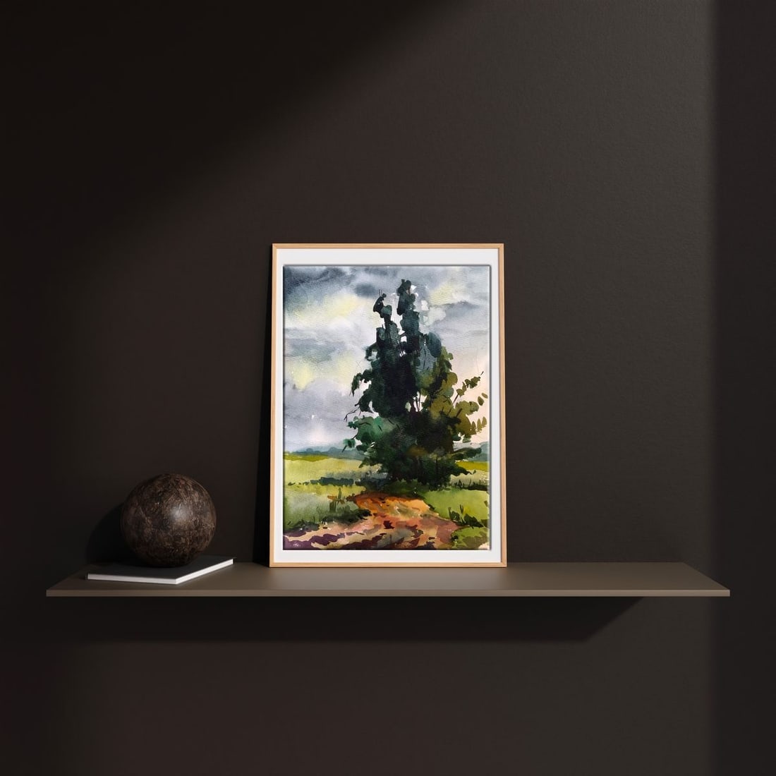 Watercolor painting Before the storm Litvinov Oleg Arkad'yevich - 2