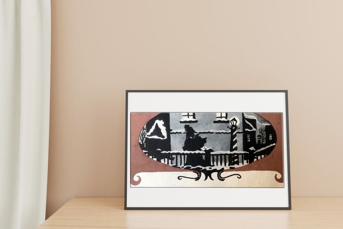 Watercolor painting In the night city Alexander Arkadievich Litvinov - 3