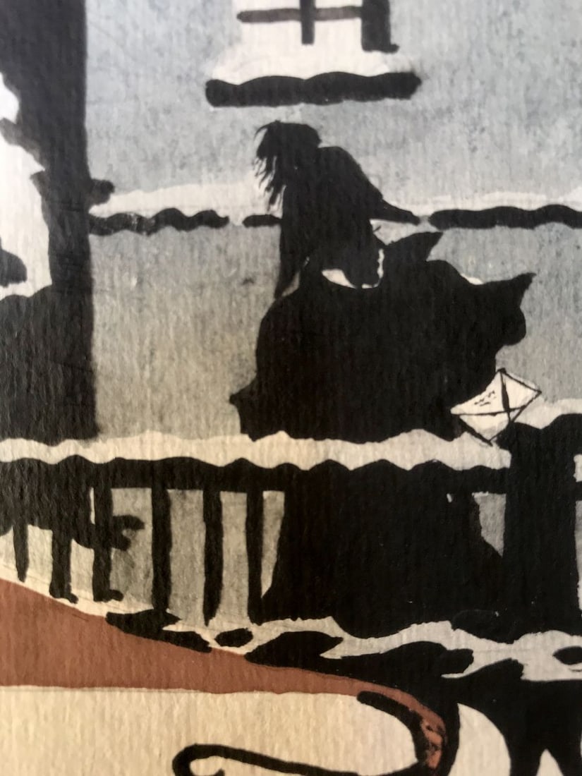 Watercolor painting In the night city Alexander Arkadievich Litvinov - 6