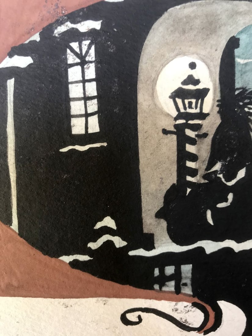 Watercolor painting City overseer Alexander Arkadievich Litvinov - 5