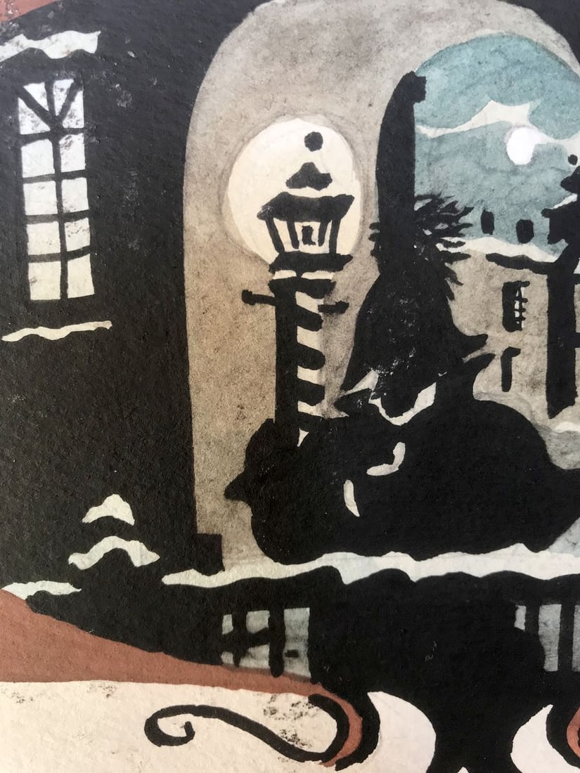 Watercolor painting City overseer Alexander Arkadievich Litvinov - 6