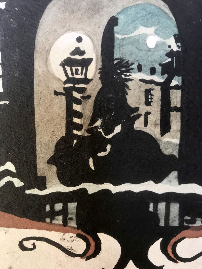 Watercolor painting City overseer Alexander Arkadievich Litvinov - 7