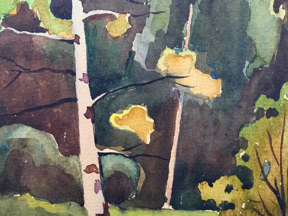 Watercolor painting Trostyanets Zosenko Valery Kuprianovich - 3