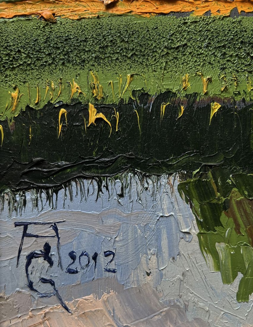 Oil painting The comfort of rural silence Oleksandr Gukalov - 7