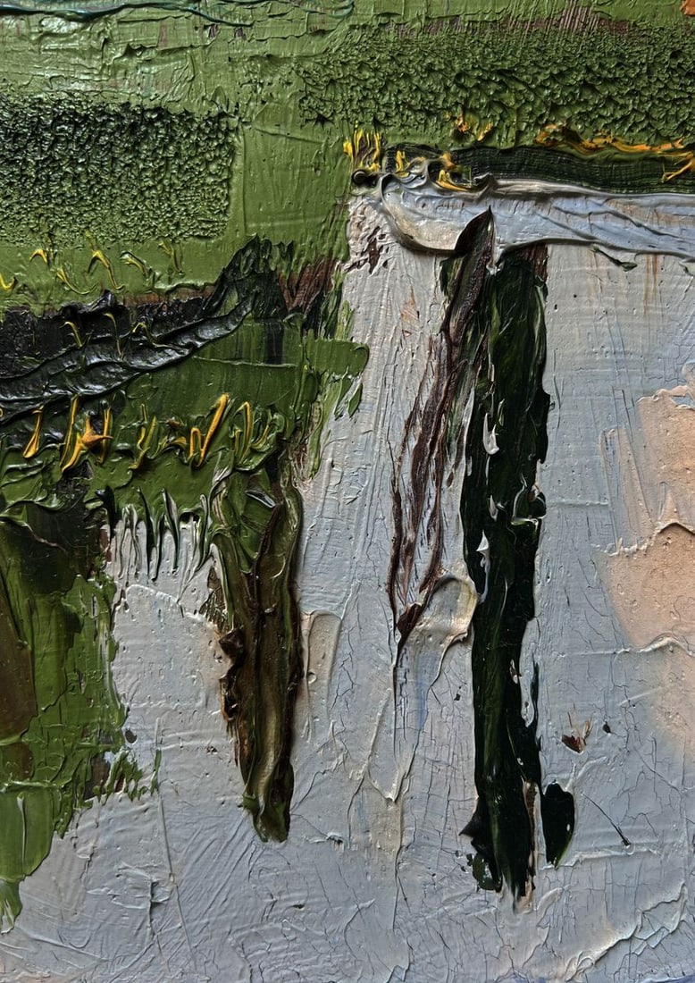 Oil painting The comfort of rural silence Oleksandr Gukalov - 8