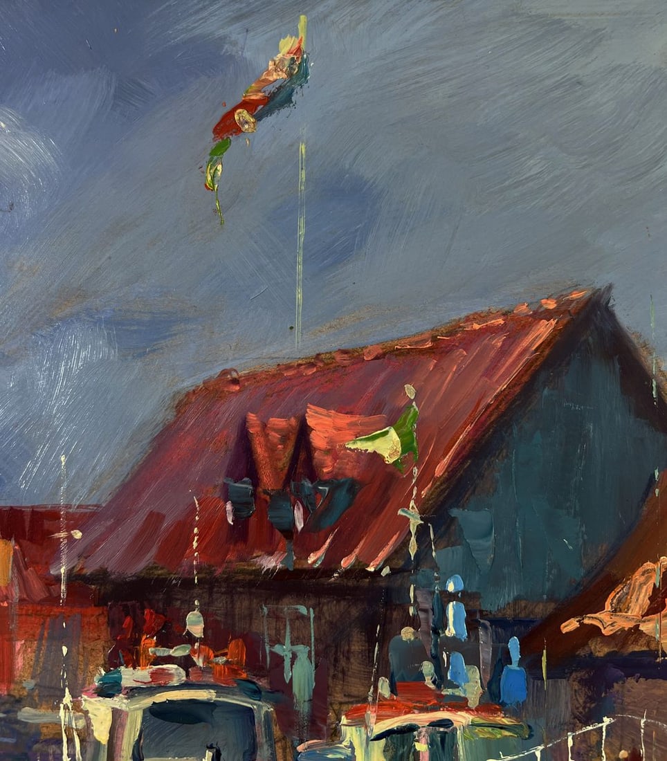 Oil painting City on the water Yuriy Suprunchuk - 5