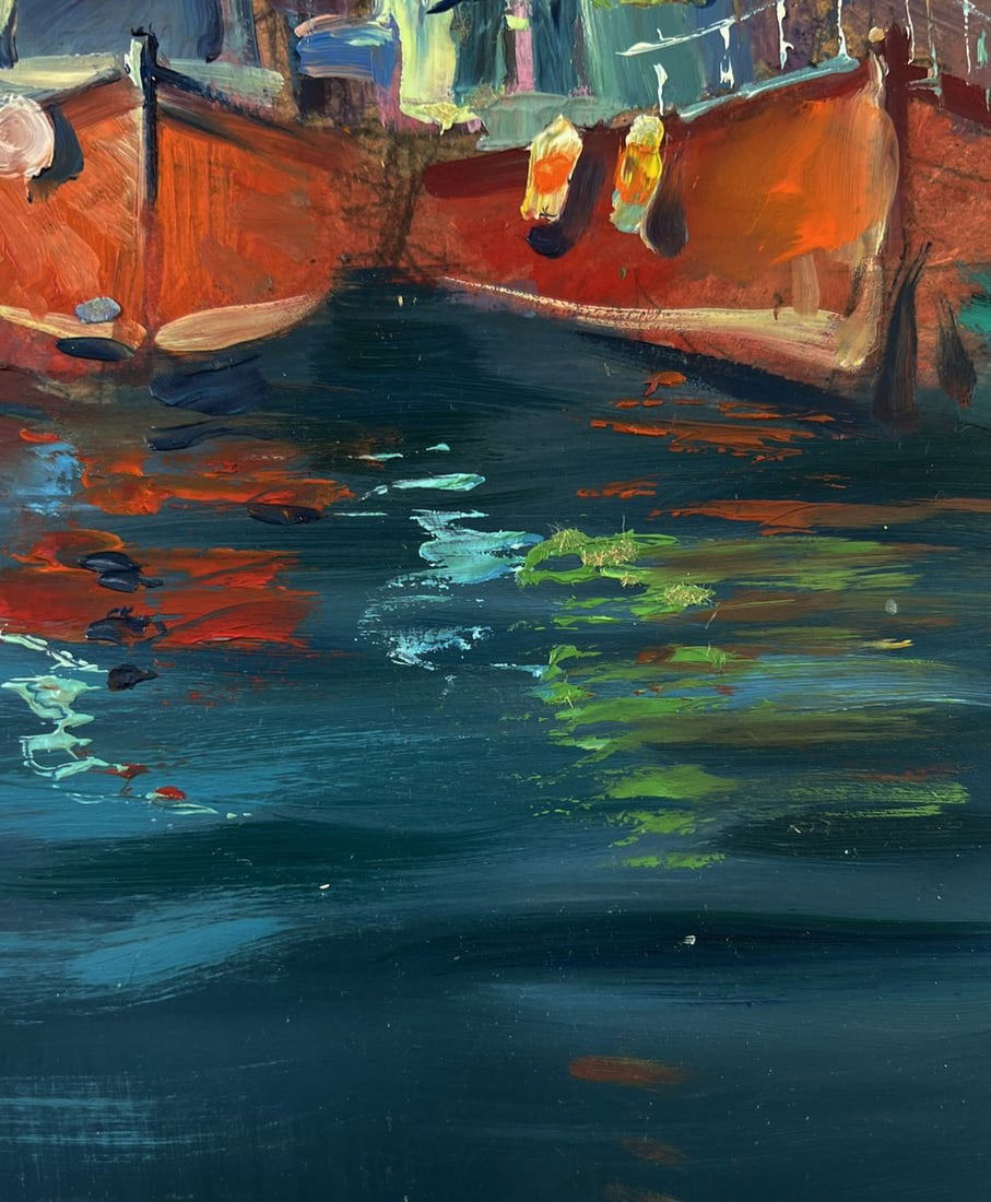 Oil painting City on the water Yuriy Suprunchuk - 8