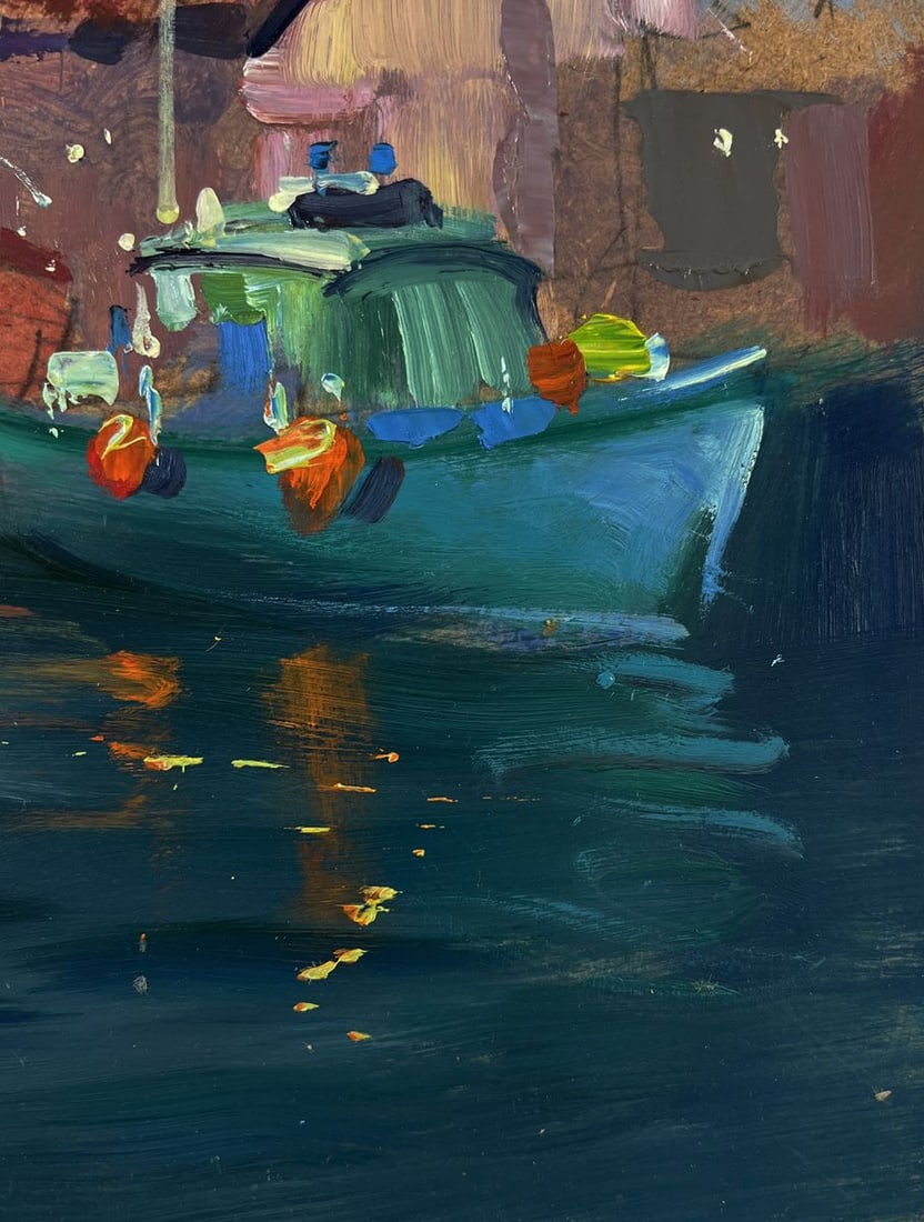 Oil painting City on the water Yuriy Suprunchuk - 9