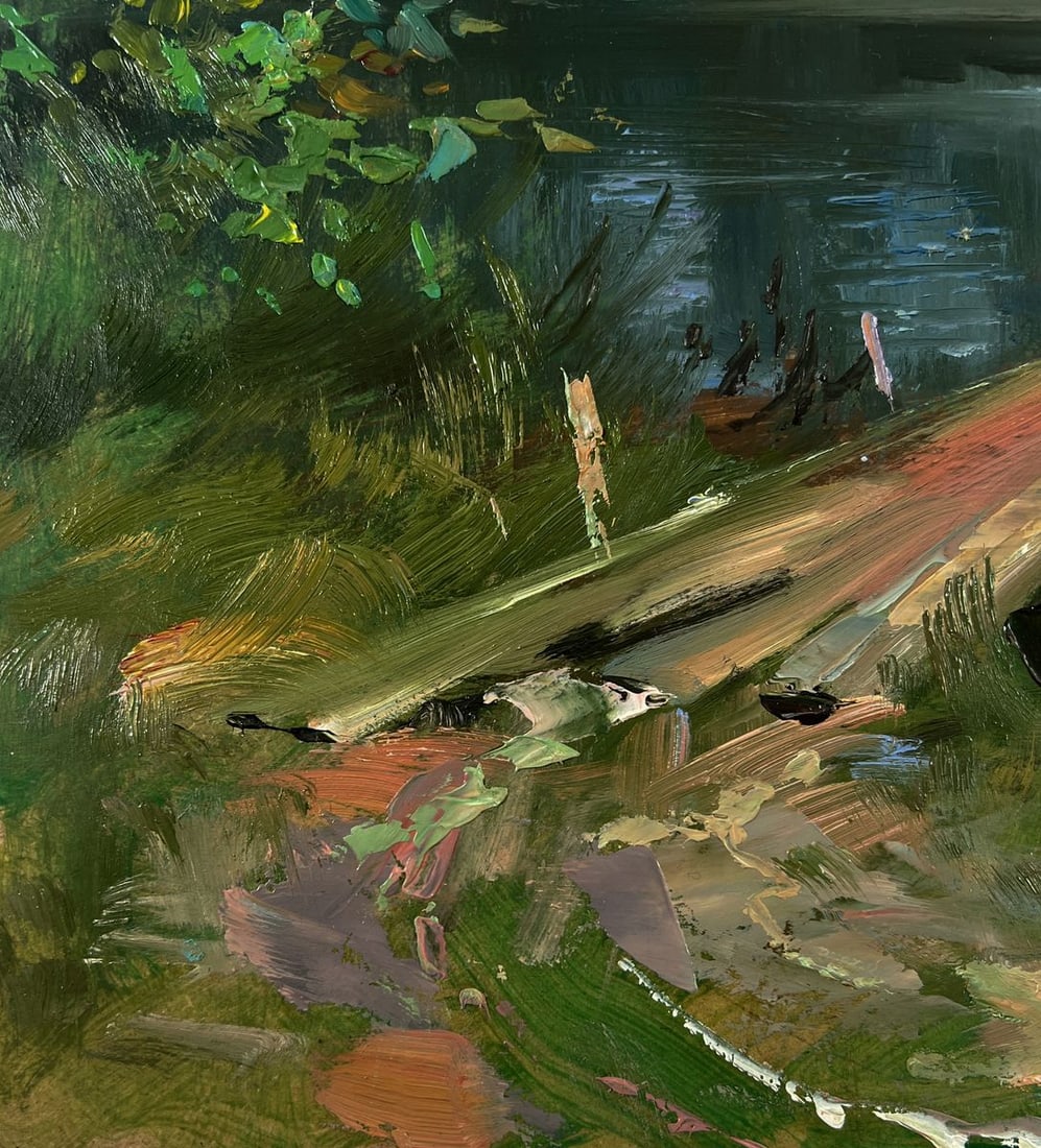 Oil painting The Winding River Yuriy Suprunchuk - 7