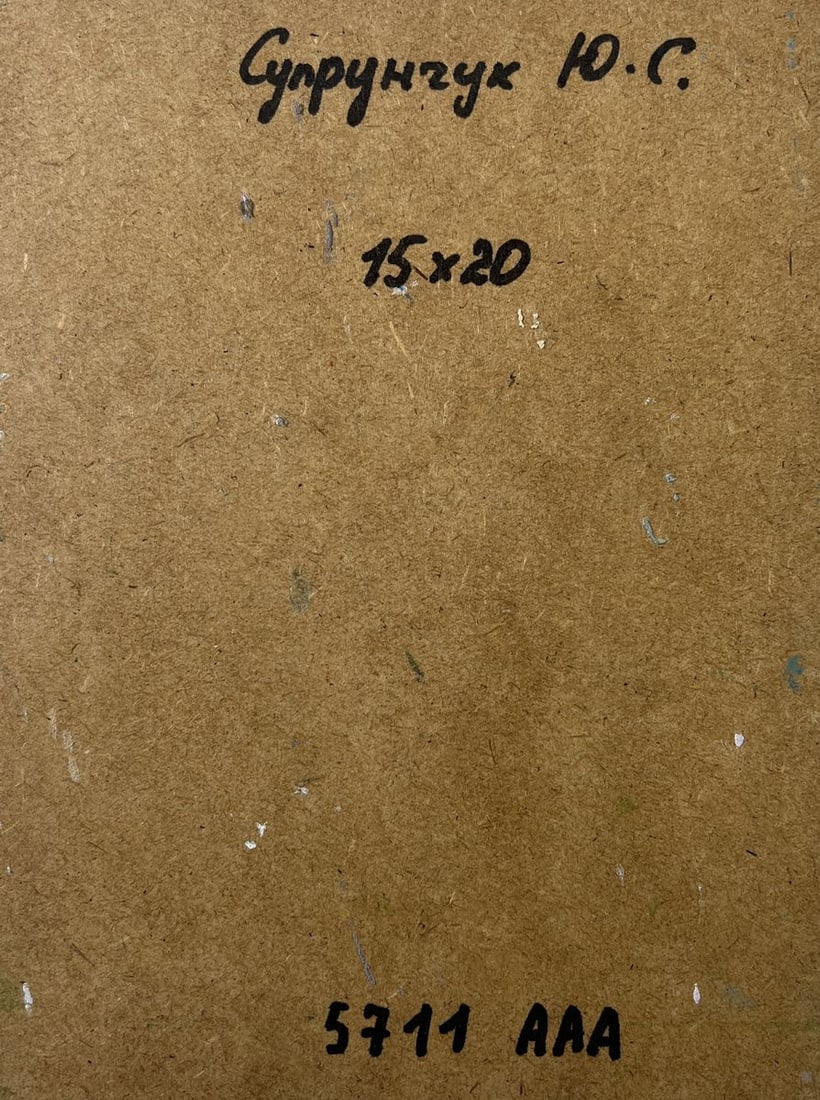 Oil painting Forest river Yuriy Suprunchuk - 8