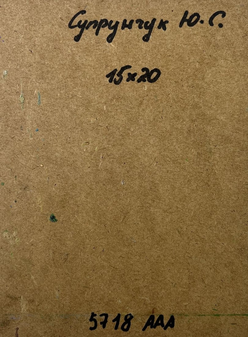 Oil painting A sailboat on the river Yuriy Suprunchuk - 8