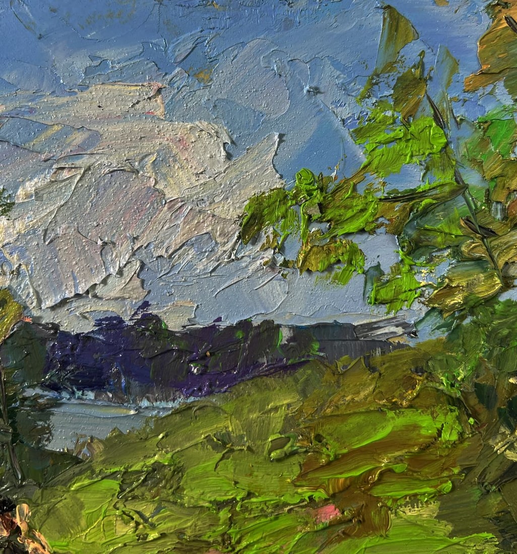 Oil painting Morning fishing Boris Serdyuk - 5