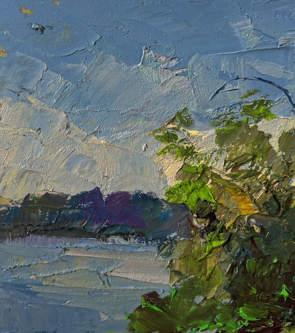 Oil painting Morning fishing Boris Serdyuk - 6