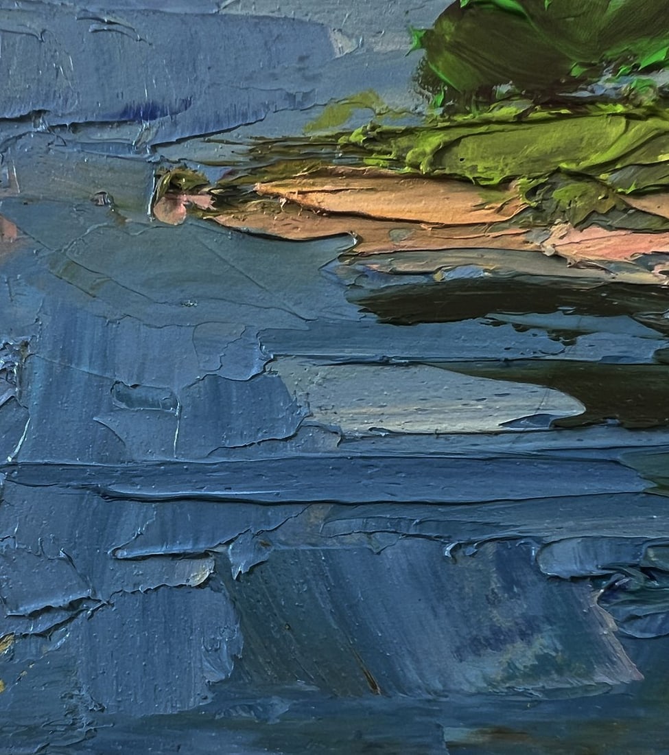 Oil painting Morning fishing Boris Serdyuk - 7