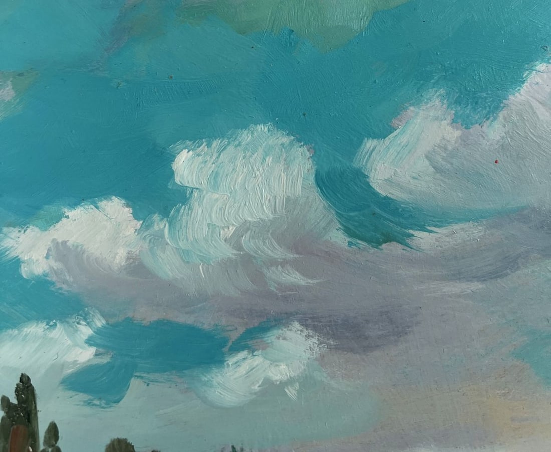 Oil painting Summer quiet fishing Yuriy Suprunchuk - 5