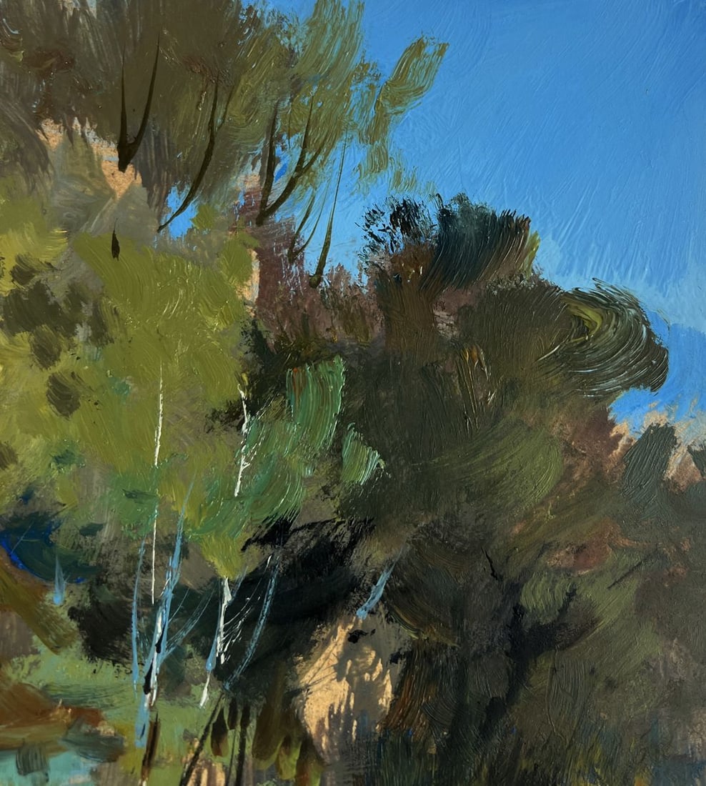 Oil painting Quiet fishing Yuriy Suprunchuk - 4