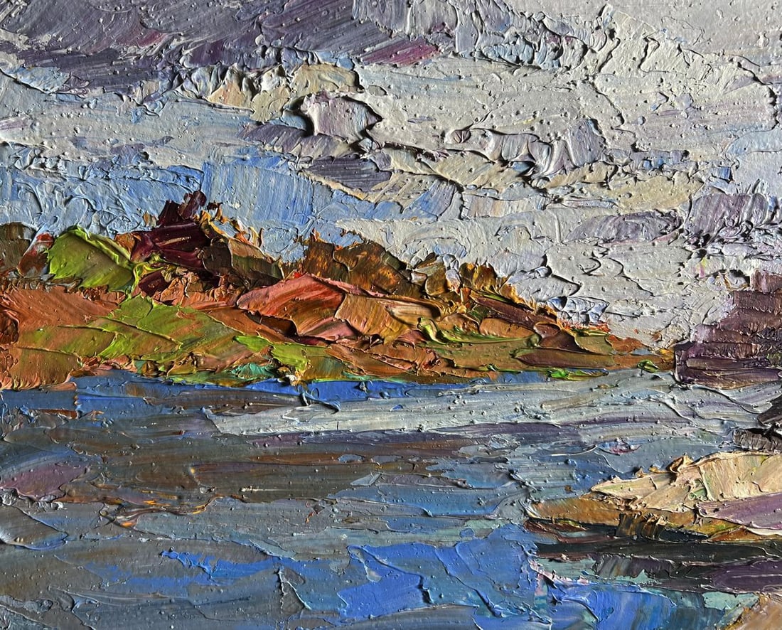 Oil painting Stone Coast Boris Serdyuk - 4