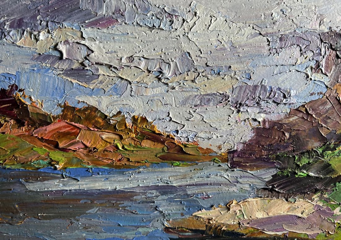 Oil painting Stone Coast Boris Serdyuk - 5