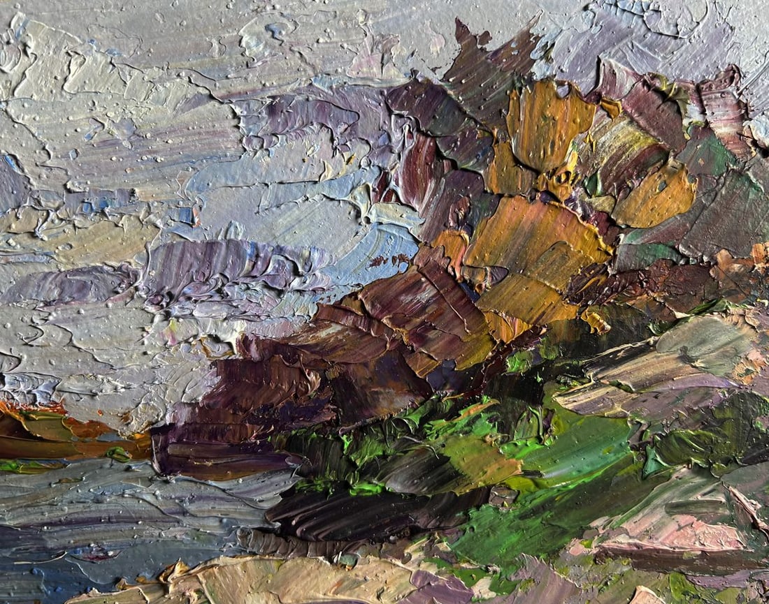 Oil painting Stone Coast Boris Serdyuk - 6