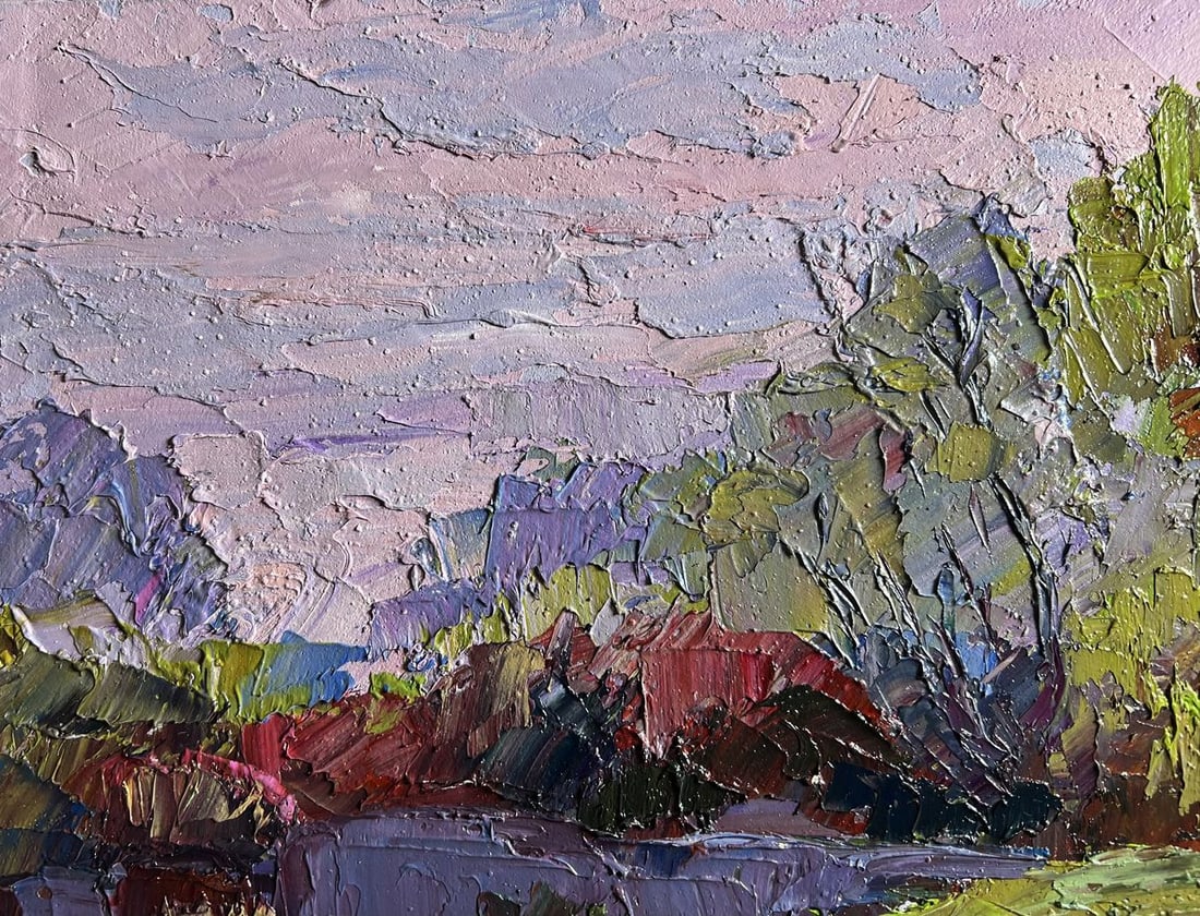 Oil painting Hot August day Boris Serdyuk - 4