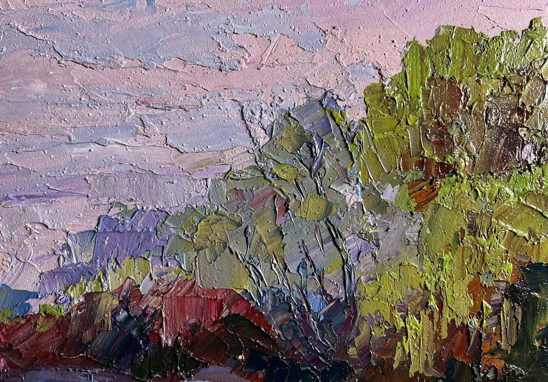 Oil painting Hot August day Boris Serdyuk - 5