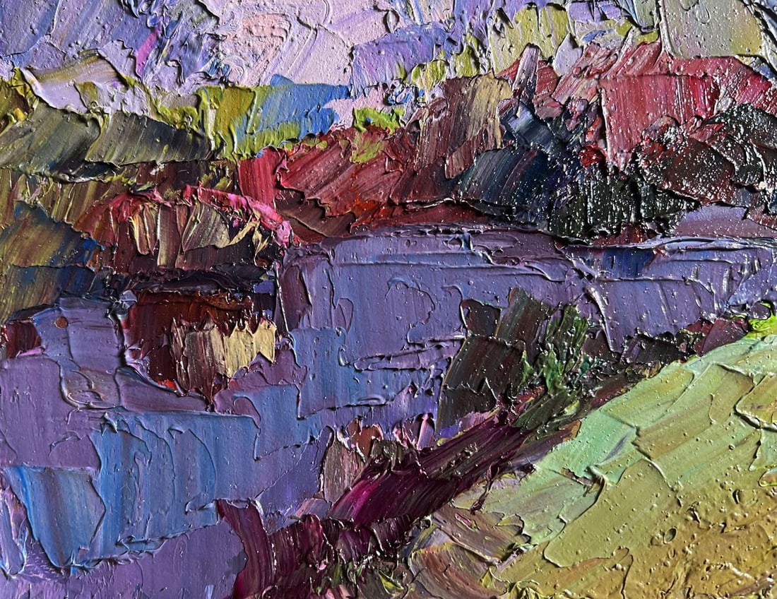 Oil painting Hot August day Boris Serdyuk - 8