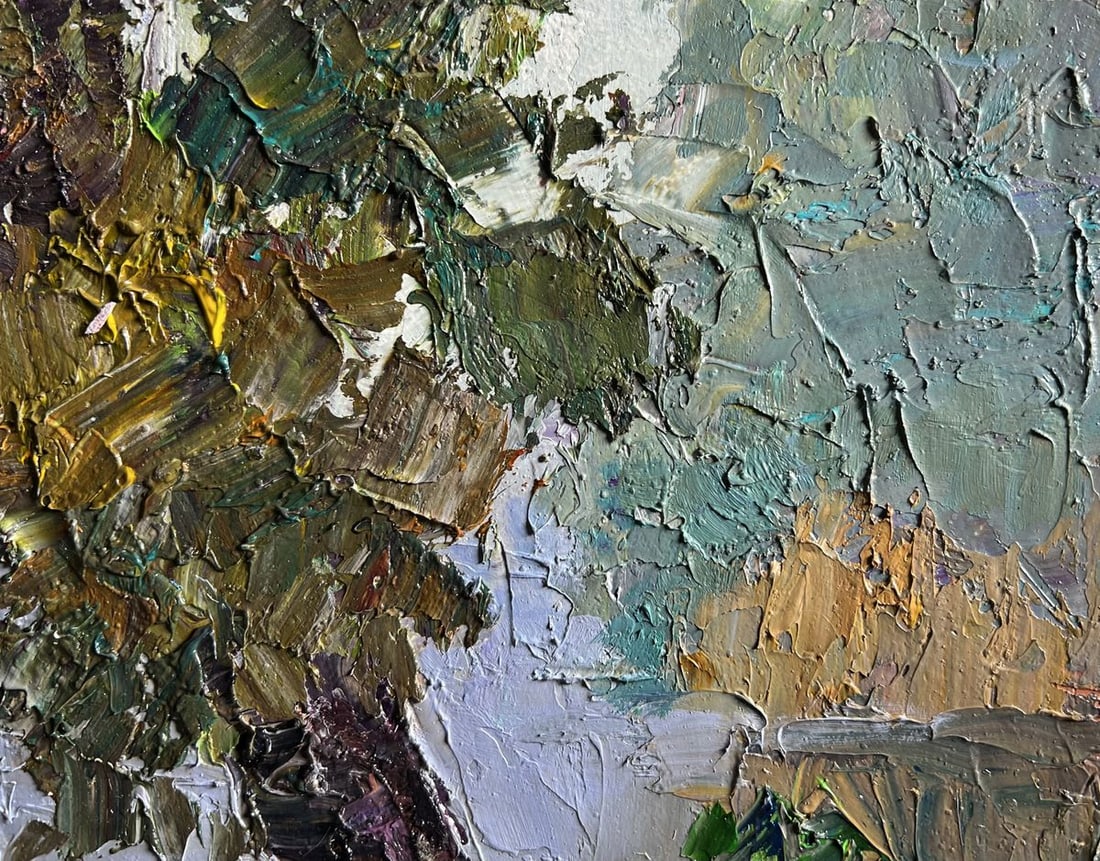 Oil painting Boats on the shore Boris Serdyuk - 6