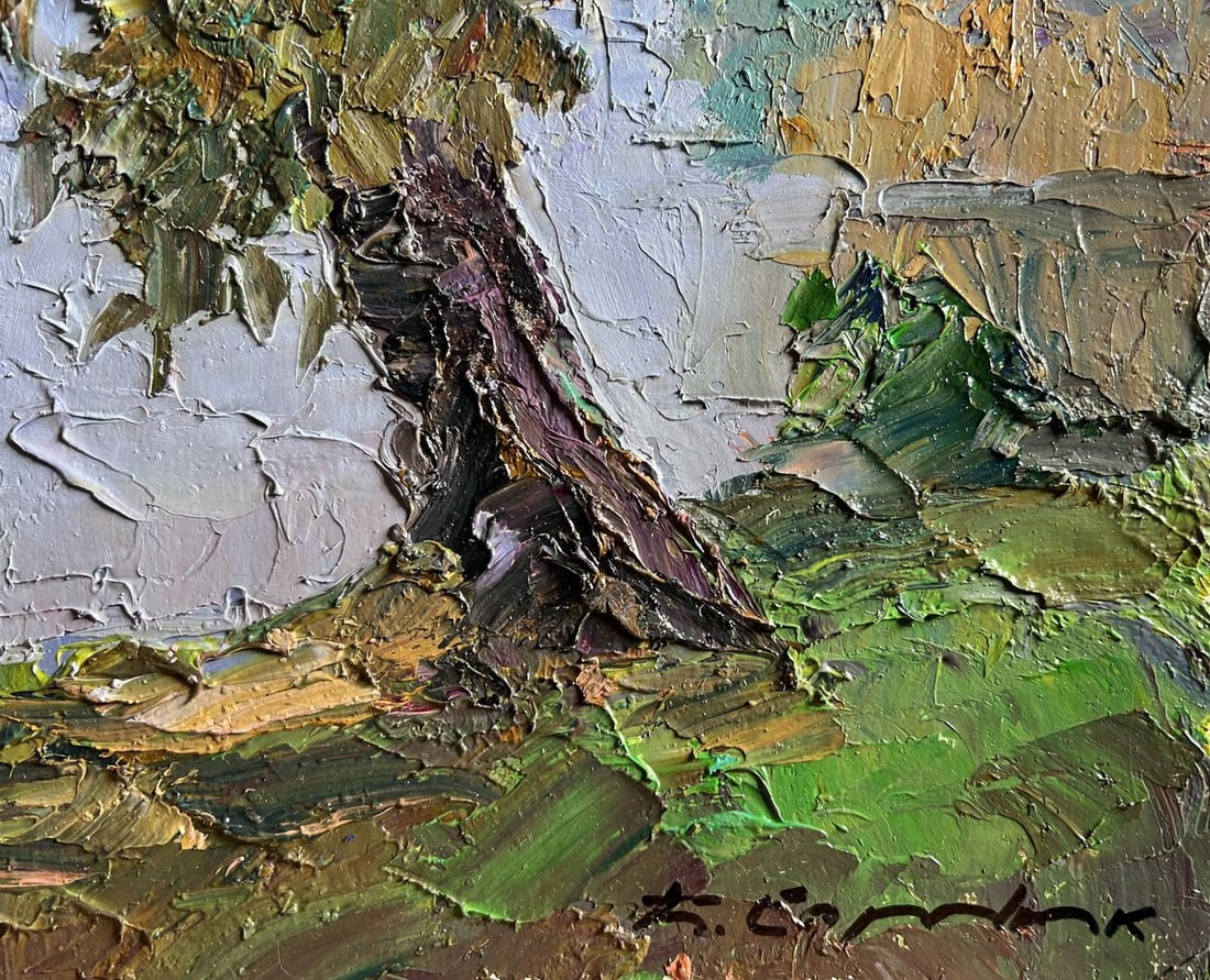 Oil painting Boats on the shore Boris Serdyuk - 9