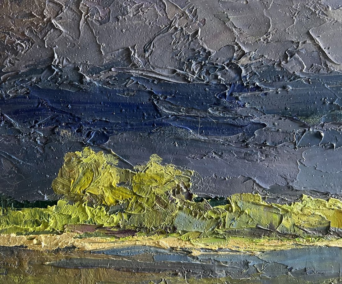 Oil painting Evening after a thunderstorm Boris Serdyuk - 4