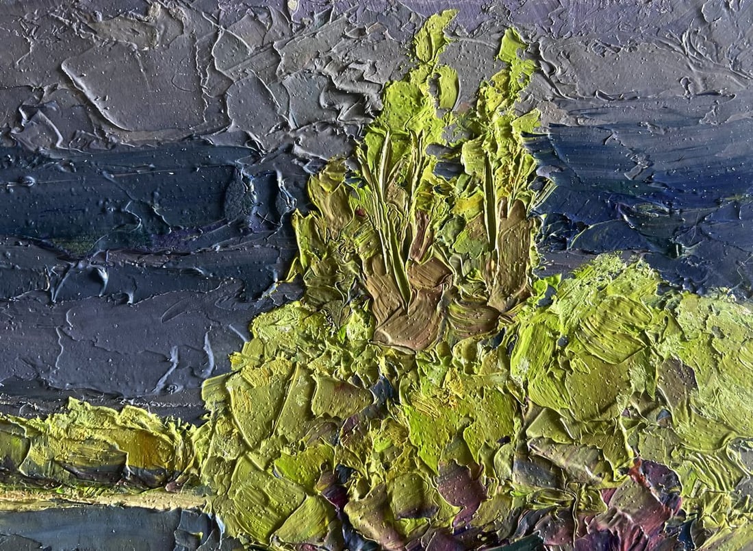 Oil painting Evening after a thunderstorm Boris Serdyuk - 6