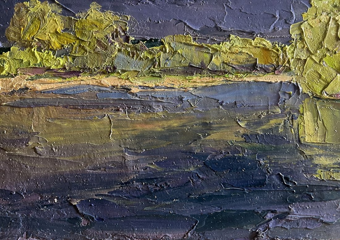 Oil painting Evening after a thunderstorm Boris Serdyuk - 7