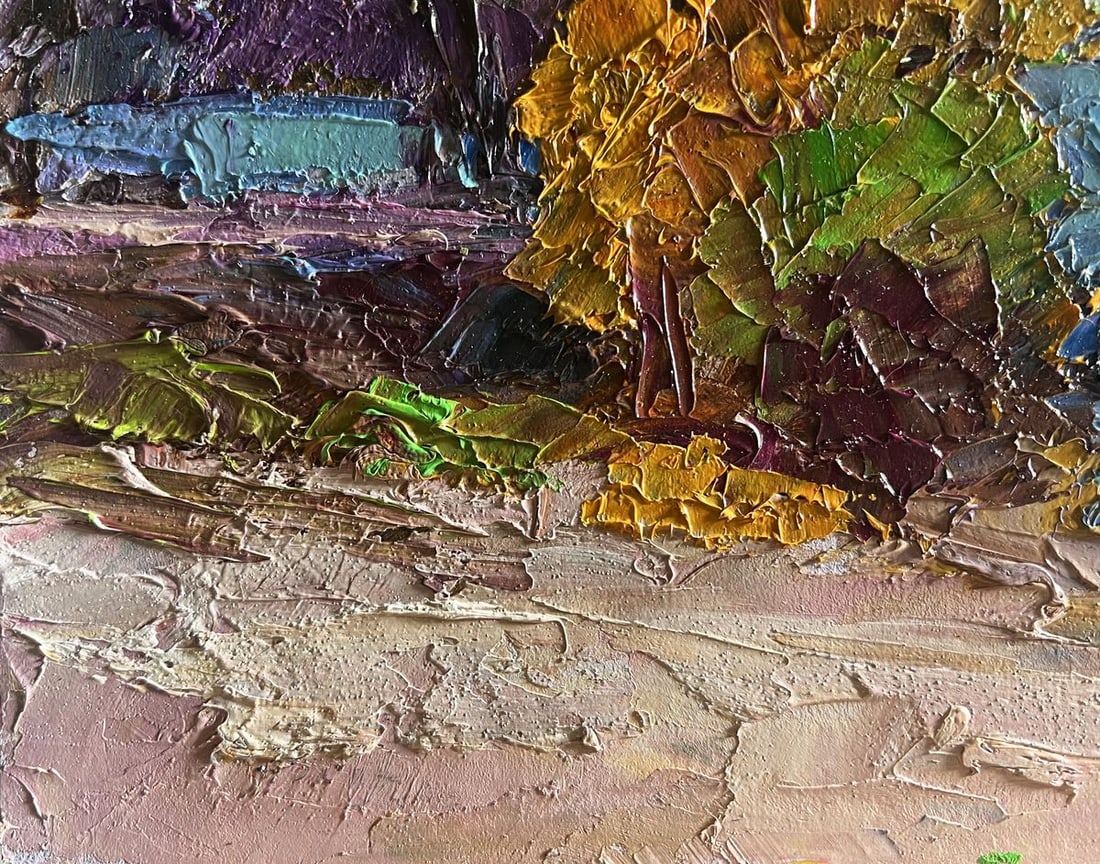 Oil painting Evening after a thunderstorm Boris Serdyuk - 8