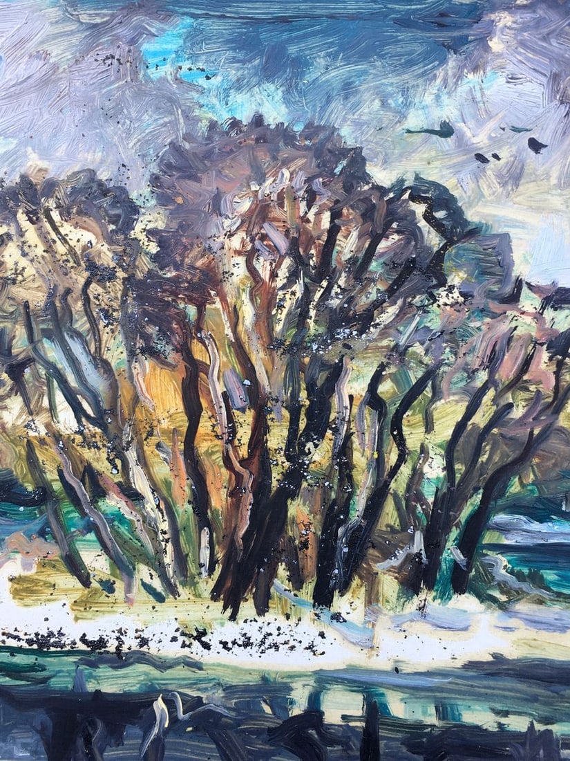 Oil painting Lonely island Alexander Arkadievich Litvinov - 3