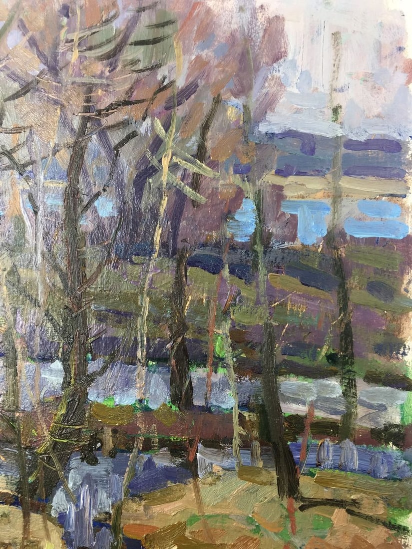 Oil painting Lowlands Georgy Sergeevich Kolosovsky - 2